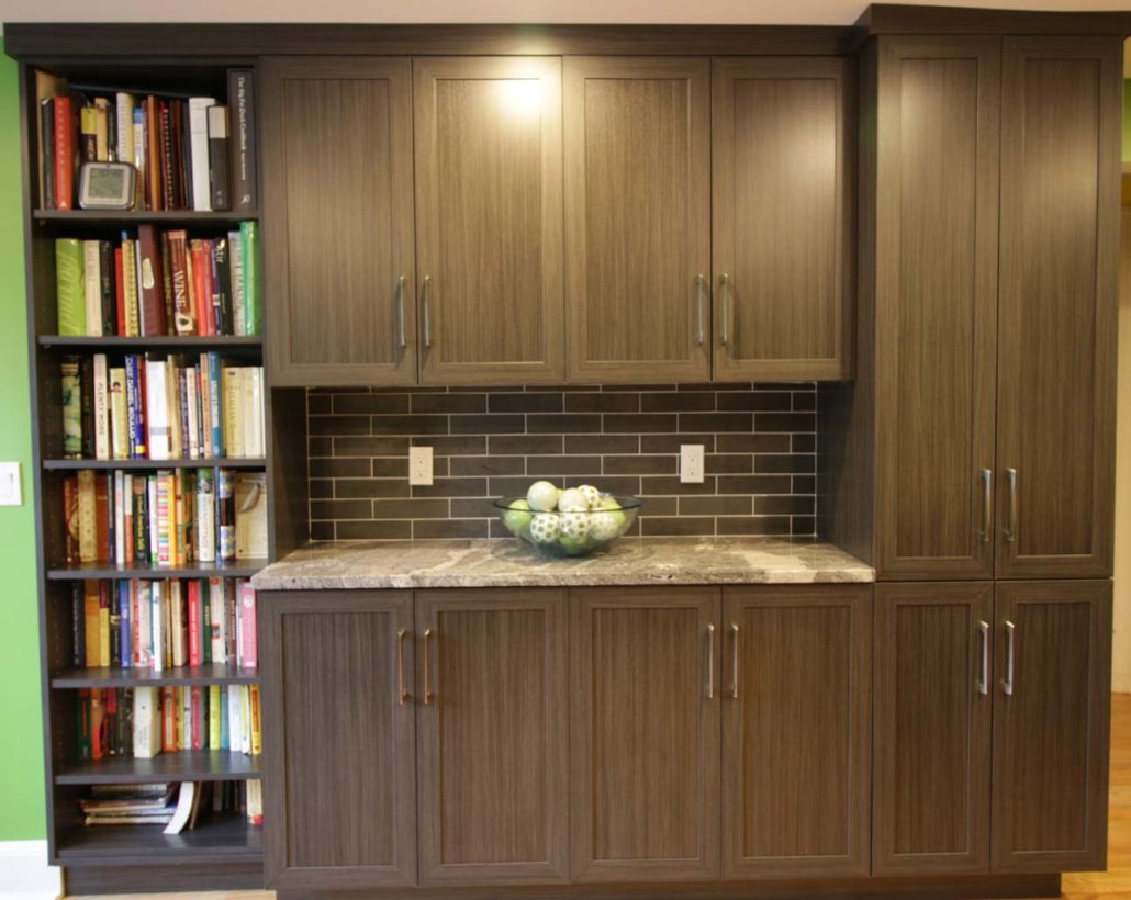 ashy wood kitchen cabinets